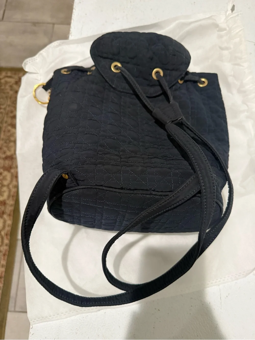 Authentic Christian Dior Vintage Nylon Backpack
